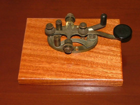 Rush Webner's Telegraph Key